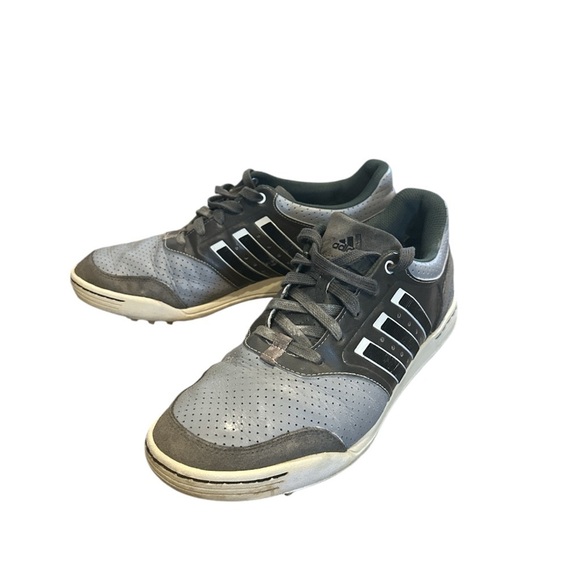 Men’s Adidas Adicross III Leather Spikeless Golf Shoes, size 10 - Picture 9 of 12